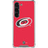 NHL Carolina Hurricanes Solid Background Galaxy S23 Clear Case