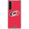 NHL Carolina Hurricanes Solid Background Galaxy S23 Plus Clear Case