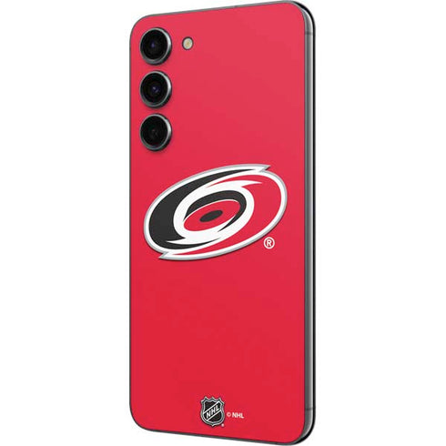 NHL Carolina Hurricanes Solid Background Galaxy S23 Plus Skin
