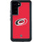 NHL Carolina Hurricanes Solid Background Galaxy S23 Plus Waterproof Case