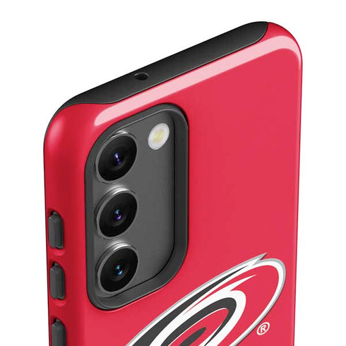 NHL Carolina Hurricanes Solid Background Galaxy S23 Pro Case