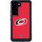 NHL Carolina Hurricanes Solid Background Galaxy S23 Waterproof Case
