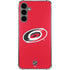 NHL Carolina Hurricanes Solid Background Galaxy S24 Plus Clear Case