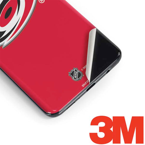 NHL Carolina Hurricanes Solid Background Galaxy S9 Plus Skin