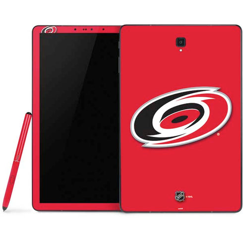 NHL Carolina Hurricanes Solid Background Samsung Galaxy Tab Skin