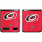 NHL Carolina Hurricanes Solid Background Galaxy Z Flip Skin