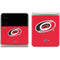 NHL Carolina Hurricanes Solid Background Galaxy Z Flip3 5G Skin