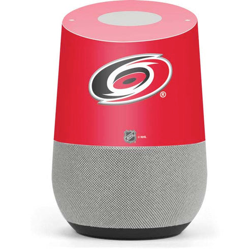 NHL Carolina Hurricanes Solid Background Google Home Skin