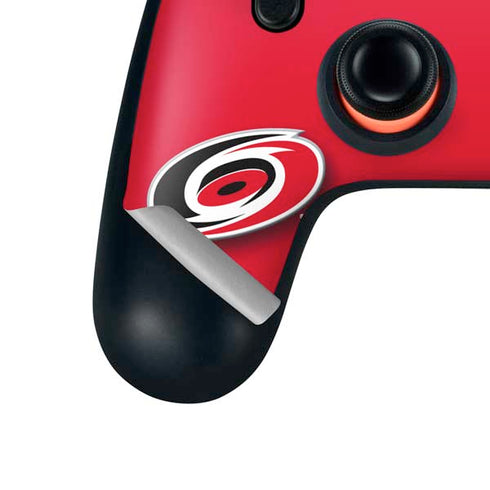 NHL Carolina Hurricanes Solid Background Google Stadia Controller Skin