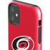NHL Carolina Hurricanes Solid Background iPhone 11 Impact Case