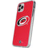 NHL Carolina Hurricanes Solid Background iPhone 11 Pro Clear Case