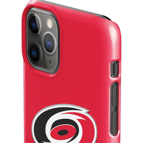 NHL Carolina Hurricanes Solid Background iPhone 11 Pro Lite Case
