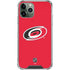 NHL Carolina Hurricanes Solid Background iPhone 11 Pro Max Clear Case