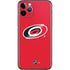 NHL Carolina Hurricanes Solid Background iPhone 11 Pro Skin