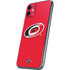NHL Carolina Hurricanes Solid Background iPhone 11 Skin