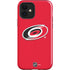NHL Carolina Hurricanes Solid Background iPhone 12 Impact Case