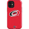 NHL Carolina Hurricanes Solid Background iPhone 12 Mini Impact Case