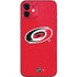 NHL Carolina Hurricanes Solid Background iPhone 12 Mini Skin