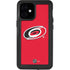 NHL Carolina Hurricanes Solid Background iPhone 12 Mini Waterproof Case
