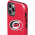 NHL Carolina Hurricanes Solid Background iPhone 12 Pro Impact Case