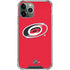 NHL Carolina Hurricanes Solid Background iPhone 12 Pro Max Clear Case