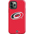 NHL Carolina Hurricanes Solid Background iPhone 12 Pro Max Impact Case