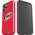 NHL Carolina Hurricanes Solid Background iPhone 12 Pro Max Impact Case