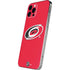 NHL Carolina Hurricanes Solid Background iPhone 12 Pro Max Skin