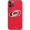 NHL Carolina Hurricanes Solid Background iPhone 12 Pro Skin