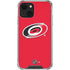 NHL Carolina Hurricanes Solid Background iPhone 13 Mini Clear Case