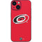 NHL Carolina Hurricanes Solid Background iPhone 13 Mini Skin