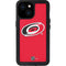 NHL Carolina Hurricanes Solid Background iPhone 13 Mini Waterproof Case