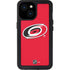 NHL Carolina Hurricanes Solid Background iPhone 13 Mini Waterproof Case
