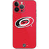 NHL Carolina Hurricanes Solid Background iPhone 13 Pro Max Skin