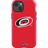 NHL Carolina Hurricanes Solid Background iPhone 15 Impact Case