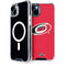 NHL Carolina Hurricanes Solid Background iPhone 15 Plus MagSafe Case