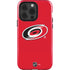 NHL Carolina Hurricanes Solid Background iPhone 14 Pro Impact Case