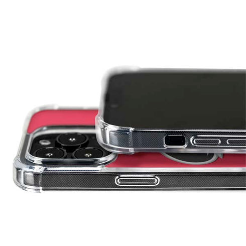 NHL Carolina Hurricanes Solid Background iPhone 14 Pro MagSafe Case