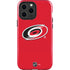 NHL Carolina Hurricanes Solid Background iPhone 14 Pro Max Impact Case