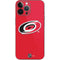 NHL Carolina Hurricanes Solid Background iPhone 14 Pro Max Skin