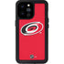 NHL Carolina Hurricanes Solid Background iPhone 14 Pro Max Waterproof Case