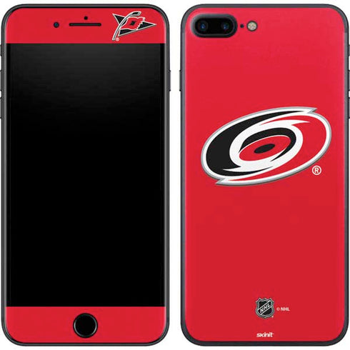 NHL Carolina Hurricanes Solid Background iPhone 7 Plus Skin