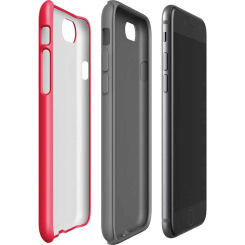 NHL Carolina Hurricanes Solid Background iPhone SE (2nd & 3rd Gen) Pro Case