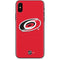 NHL Carolina Hurricanes Solid Background iPhone XS Max Skin