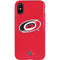 NHL Carolina Hurricanes Solid Background iPhone XS Pro Case