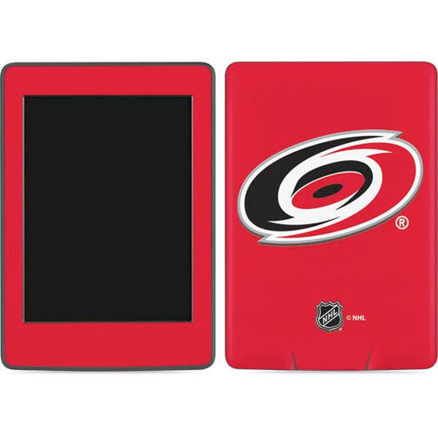 NHL Carolina Hurricanes Solid Background Amazon Kindle Skin