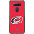 NHL Carolina Hurricanes Solid Background LG K51/Q51 Clear Case