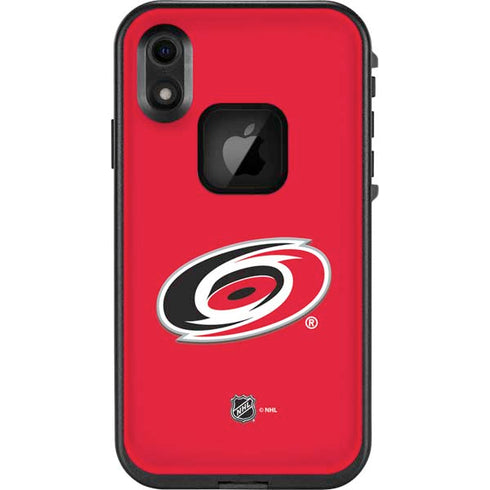 NHL Carolina Hurricanes Solid Background LifeProof Fre iPhone Skin