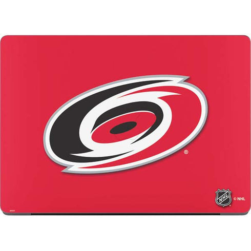 NHL Carolina Hurricanes Solid Background MacBook Pro 14in (2021-24) Skin