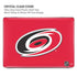 NHL Carolina Hurricanes Solid Background MacBook Pro 16in (2021-25) Case plus Skin